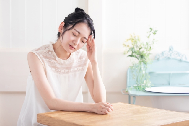 ストレスを抱えた人