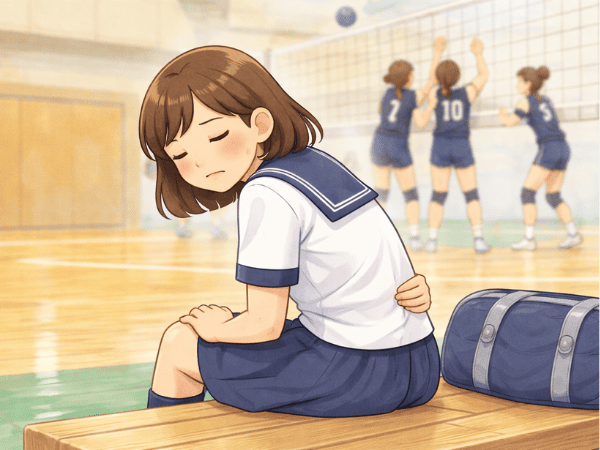 部活を休む　学生　腰痛