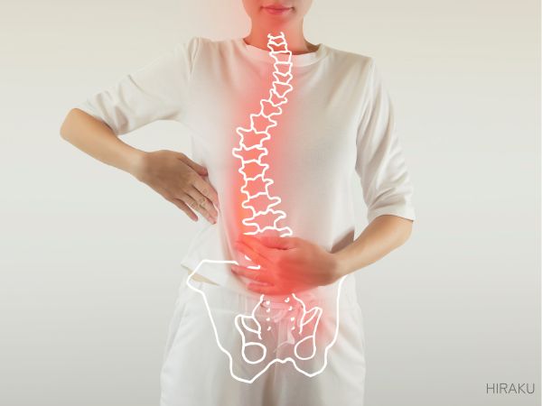 姿勢のゆがみ 背骨