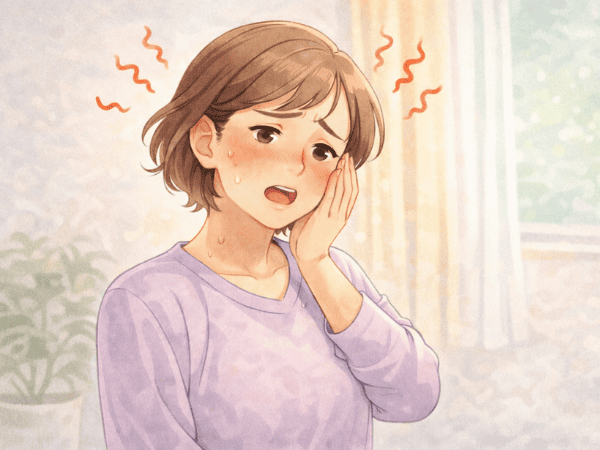 更年期障害の女性