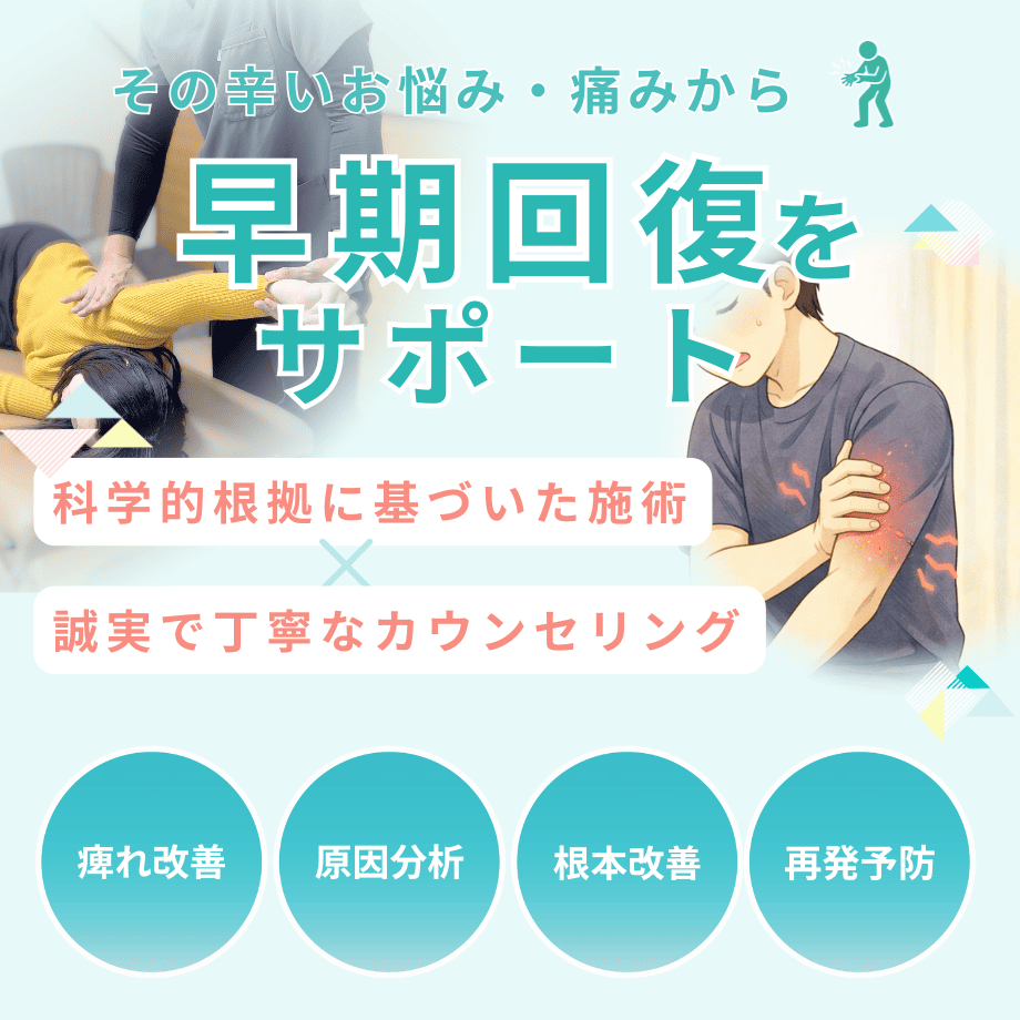 胸郭出口症候群(肩・腕・手のしびれ・だるさ)