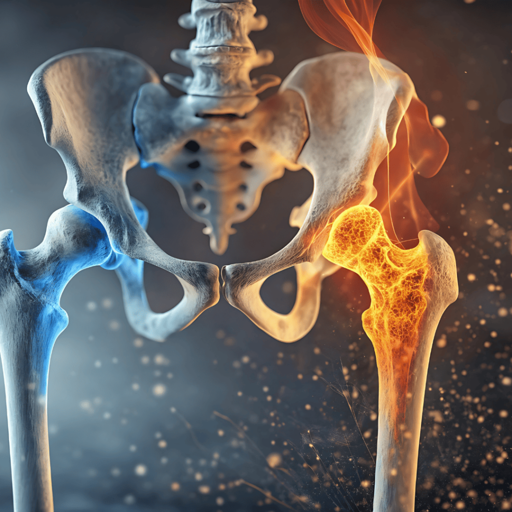 股関節の炎症　痛み