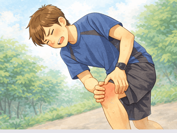 膝が痛い　男性