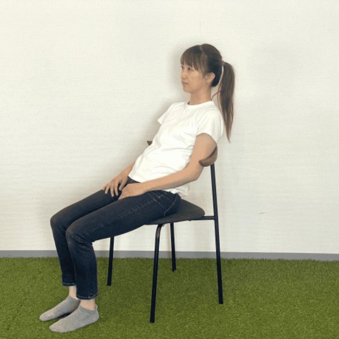 姿勢が悪い 座り方