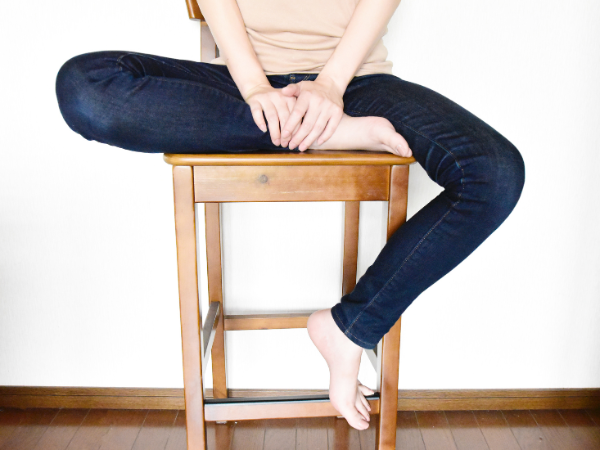 姿勢のクセ　座り方　歪み