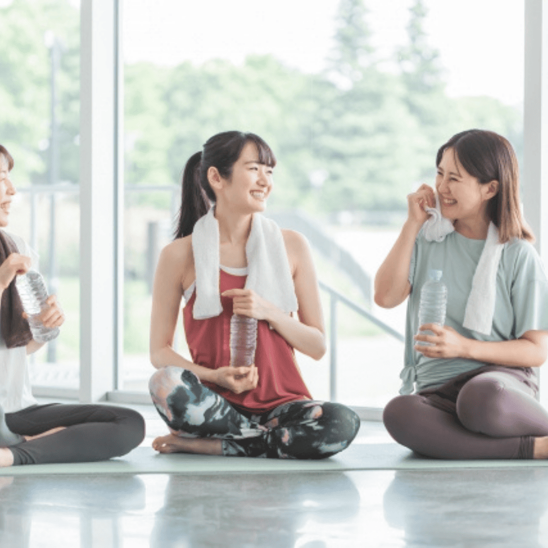 クールダウン 運動後の休憩