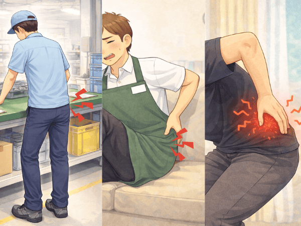 いろんな人の腰痛