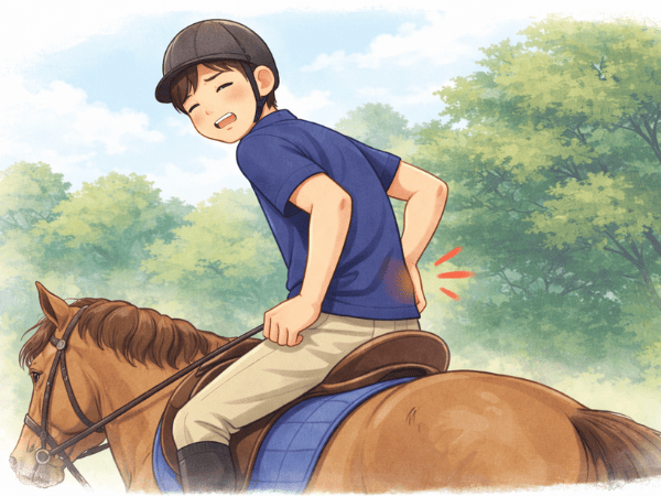 腰痛　スポーツ　学生　馬術　乗馬