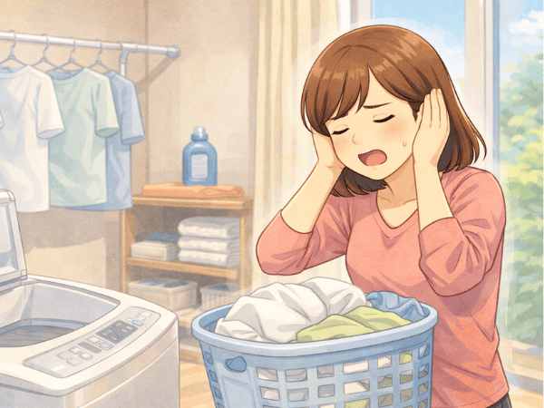 耳　女性　家事