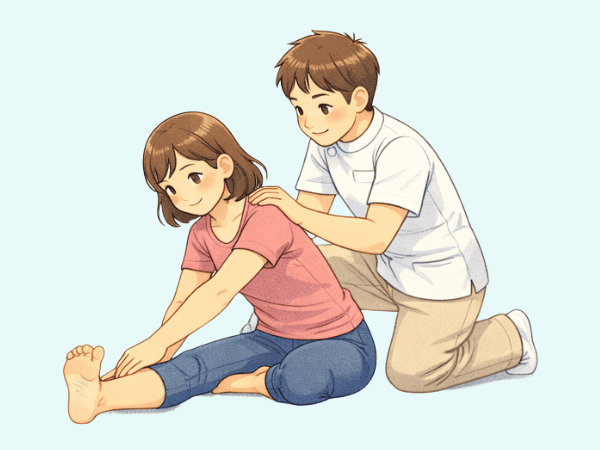 柔軟　セルフケア指導