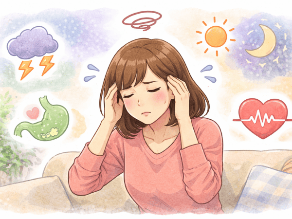 不調　更年期障害　女性