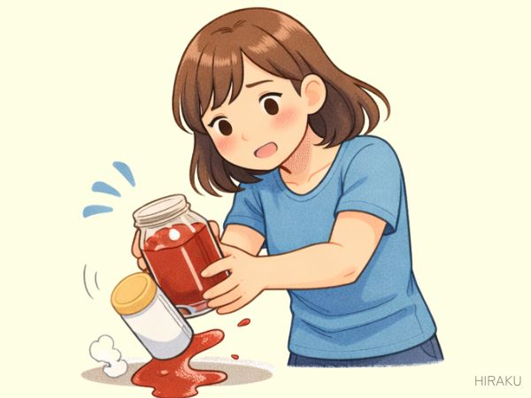 握力低下 物を落とす 女性