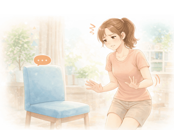 椅子に座らない